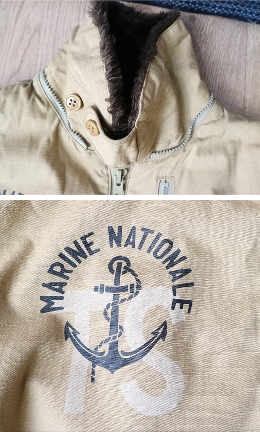 일본판 HOUSTON 휴스턴  후드 덱자켓

38사이즈 상품이미지4