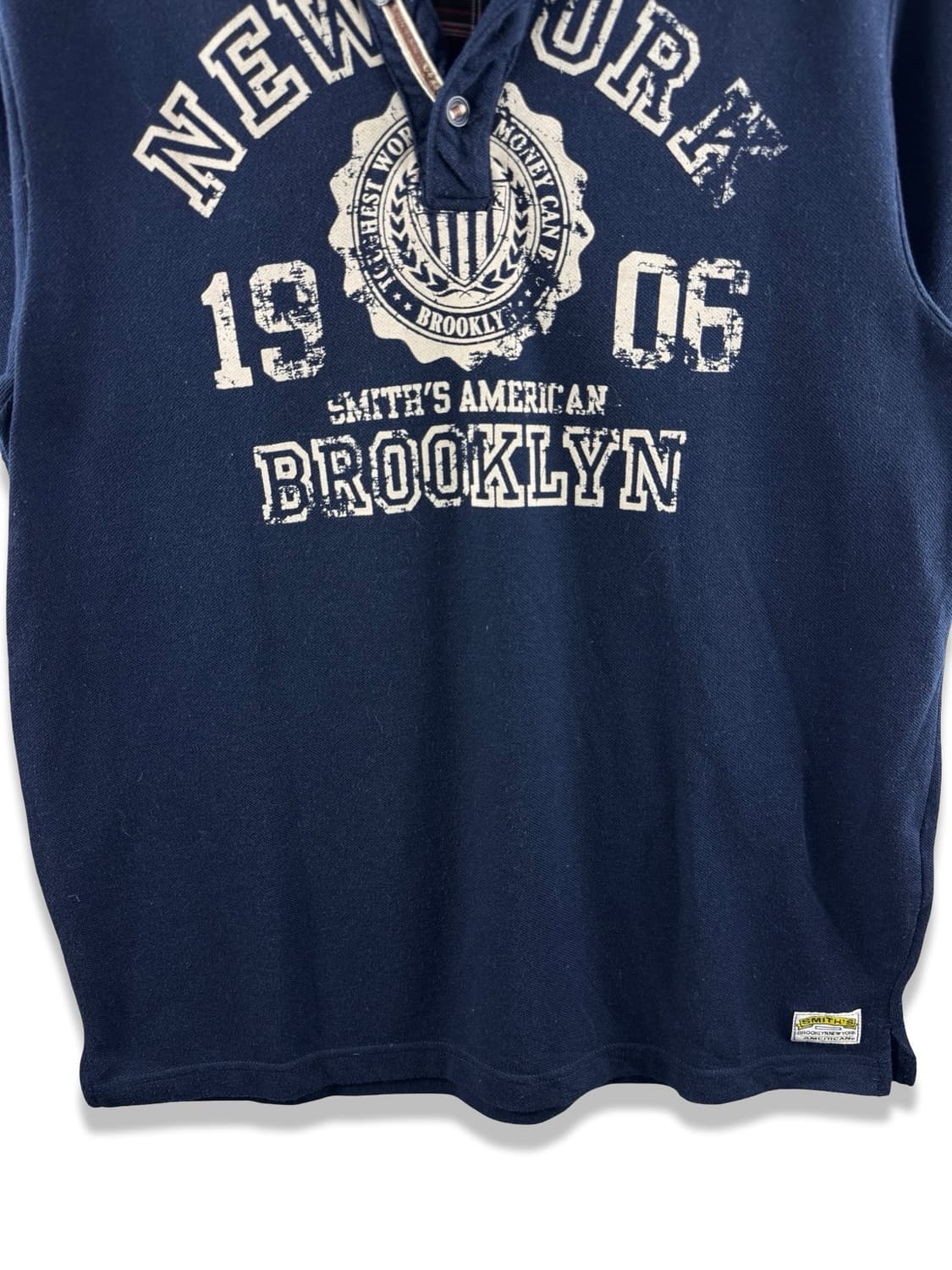 JPN Y2K 체크 레이어드 반팔티3083 상품이미지4