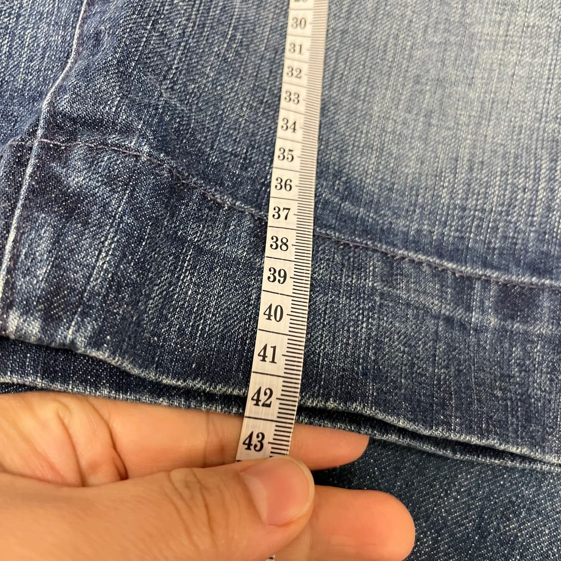 블루컬트 청치마 데님 스커트 29 새상품 상품이미지5