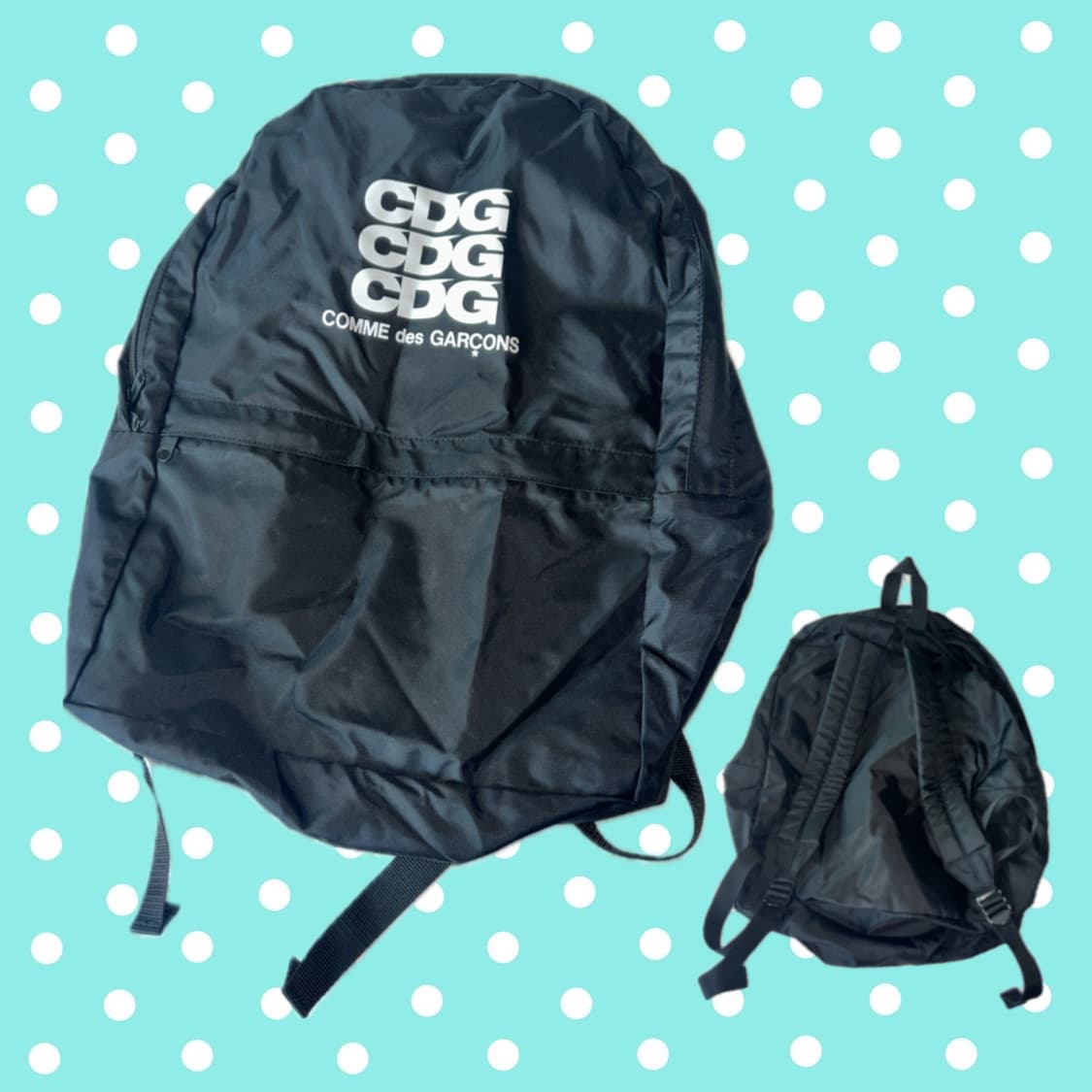 CDG 백팩 블랙 상품이미지1