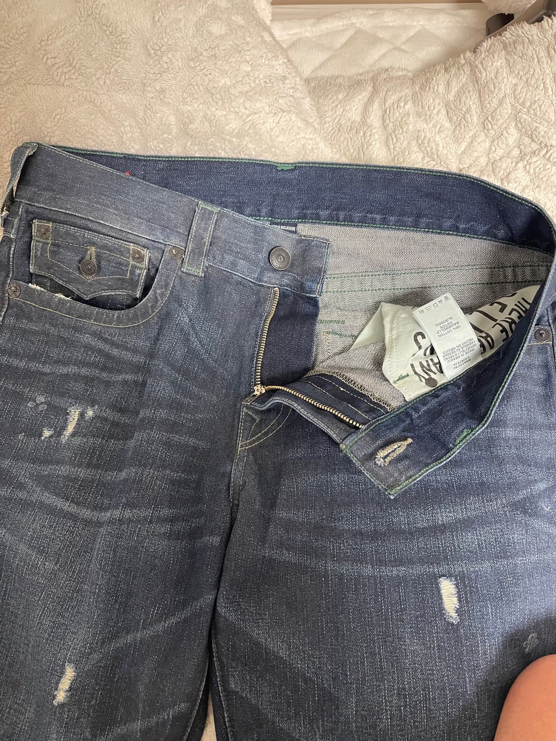 트루 릴리젼USA GENO W Flap  데님 청바지34(실측36) 상품이미지7