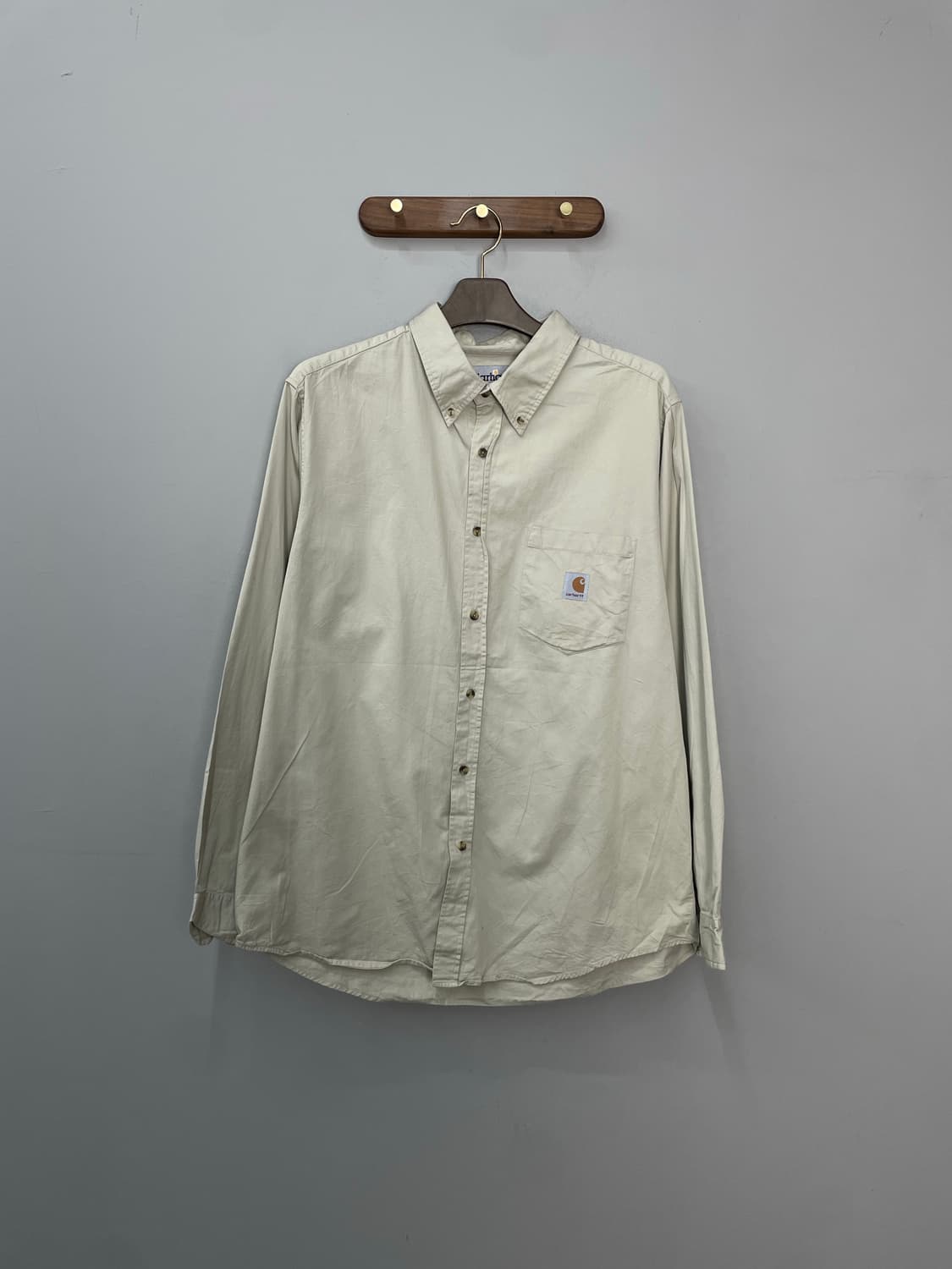칼하트 아이보리 셔츠 H1988 상품이미지2