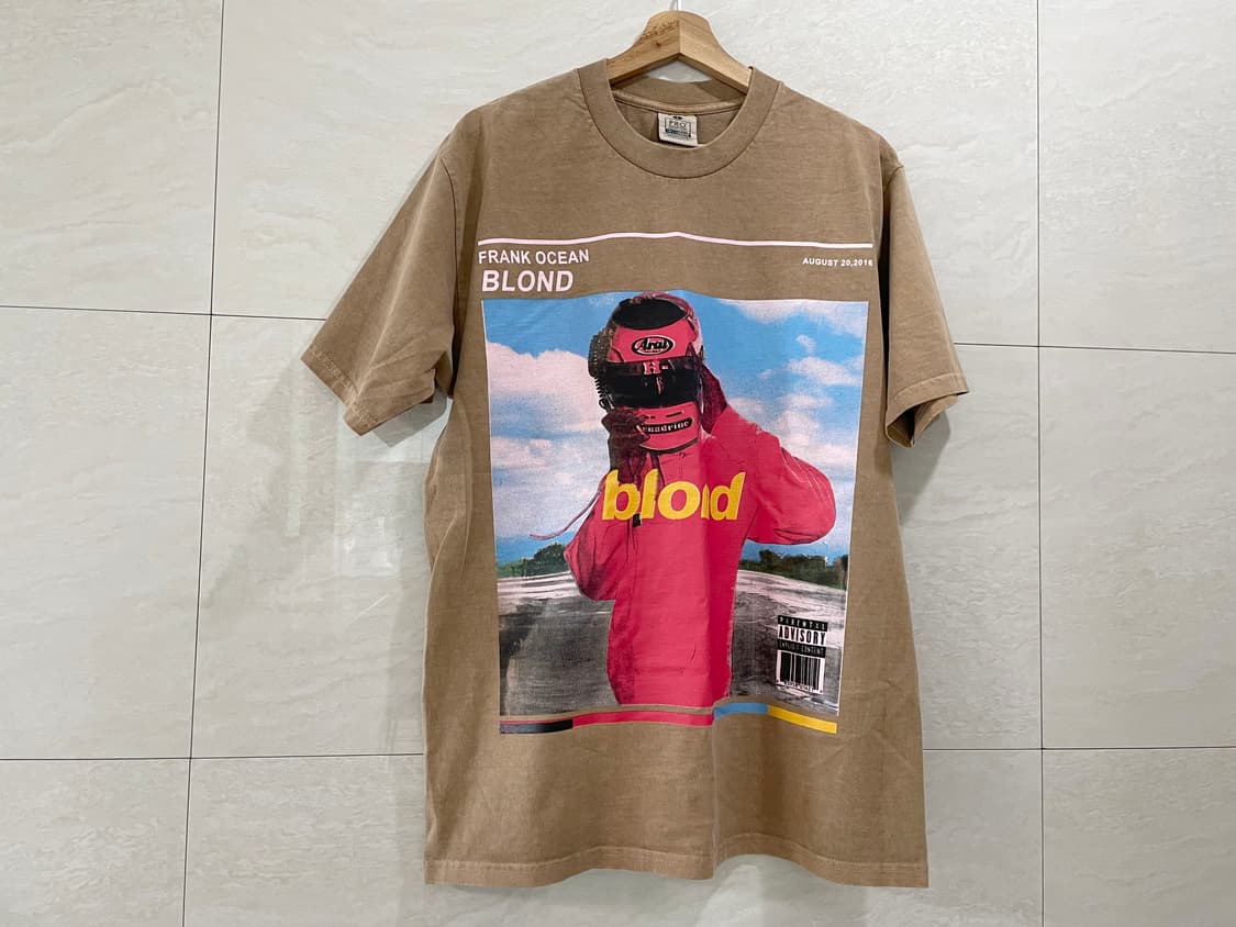 프랭크 오션 Blond 티셔츠, 밴드 티셔츠 / L(100) 상품이미지1