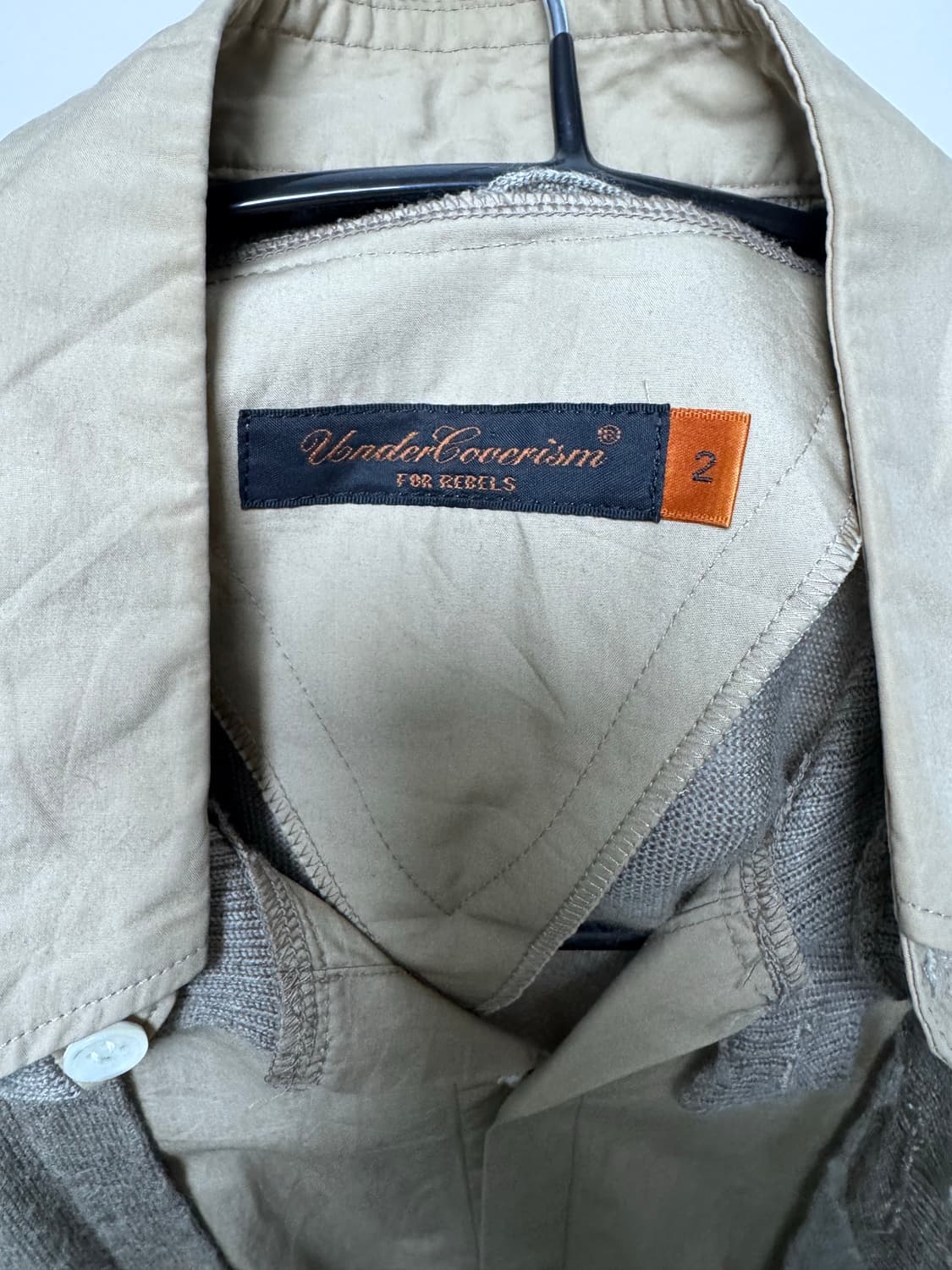 언더커버 도킹 셔츠가디건 상품이미지3