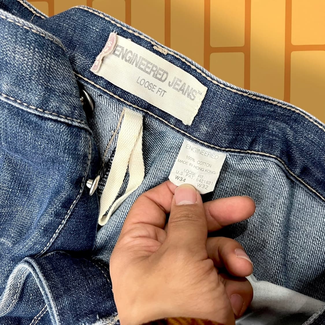 리바이스 엔지니어드 진 루즈 핏 (34) 상품이미지10