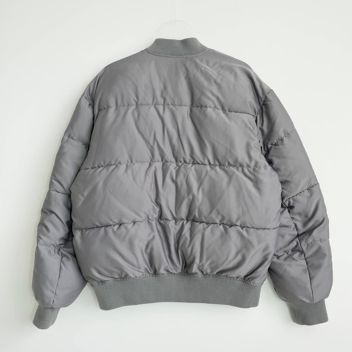 D2 뉴에라 MLB 뉴욕 양키스 페더리스 다운 재킷 그레이 95사이즈 상품이미지3