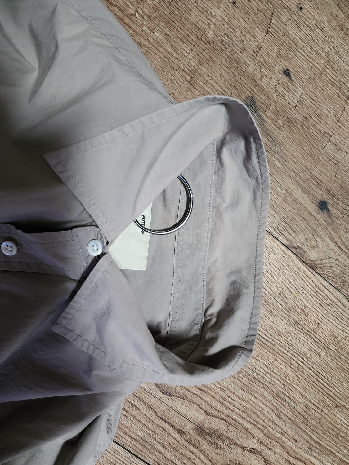 [4] 포터리 컴포트 셔츠 7종 스트라이프, 린넨, 타입라이터 상품이미지7