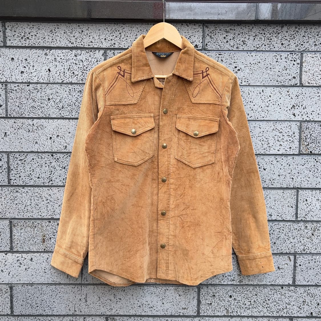 80s USA 리 Lee Separate-Lees 코듀로이 웨스턴 자켓 상품이미지1