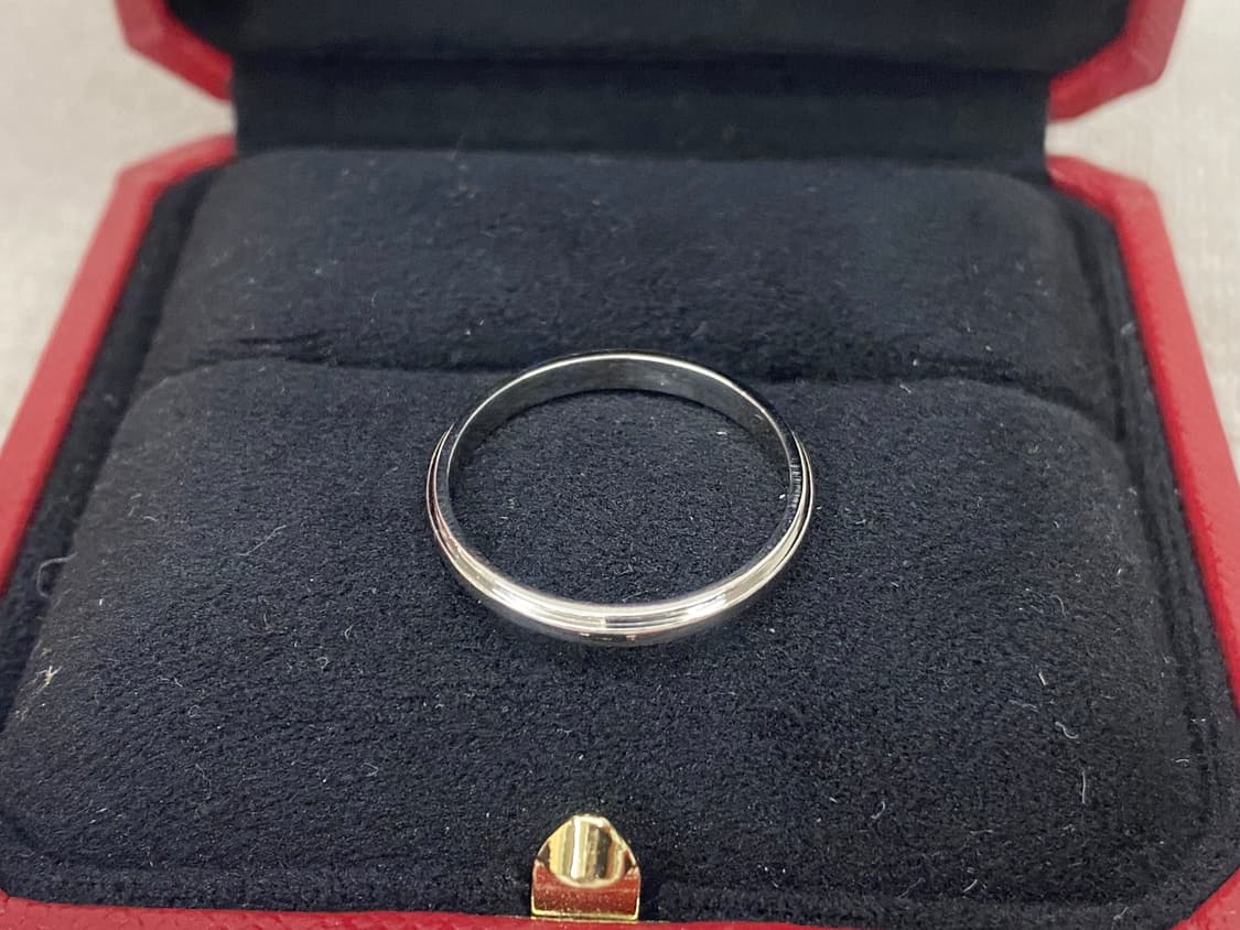 까르띠에 다무르 웨딩 밴드링 pt950 백금 55호 상품이미지3