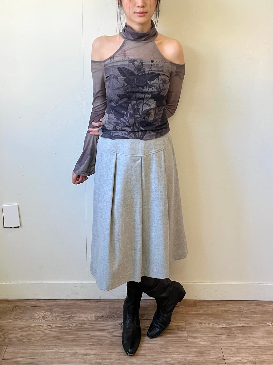 ROMWE 오픈숄더 탑  상품이미지7