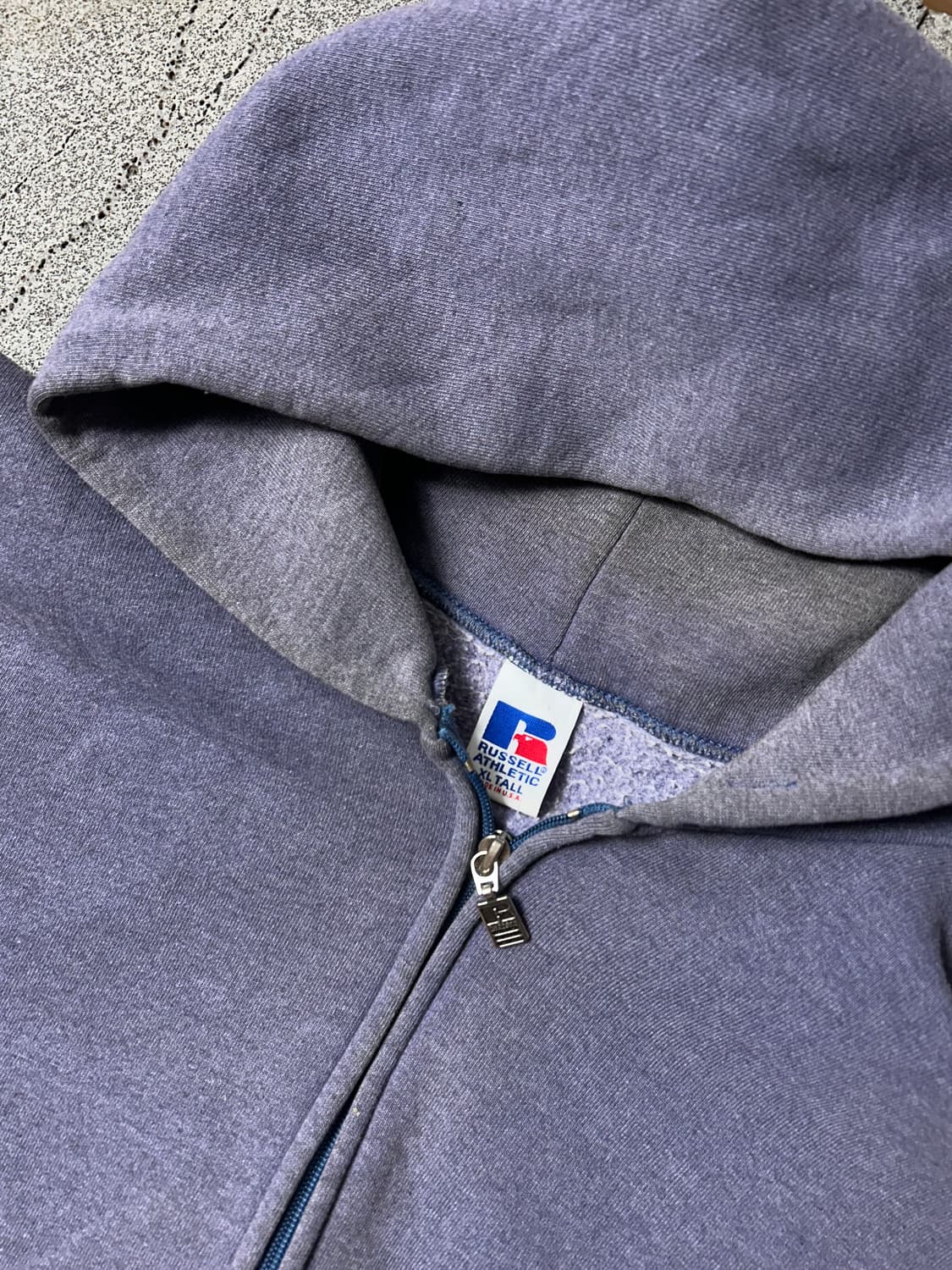 USA 90년대 추정 러셀 애슬레틱 후드집업 판매 상품이미지1