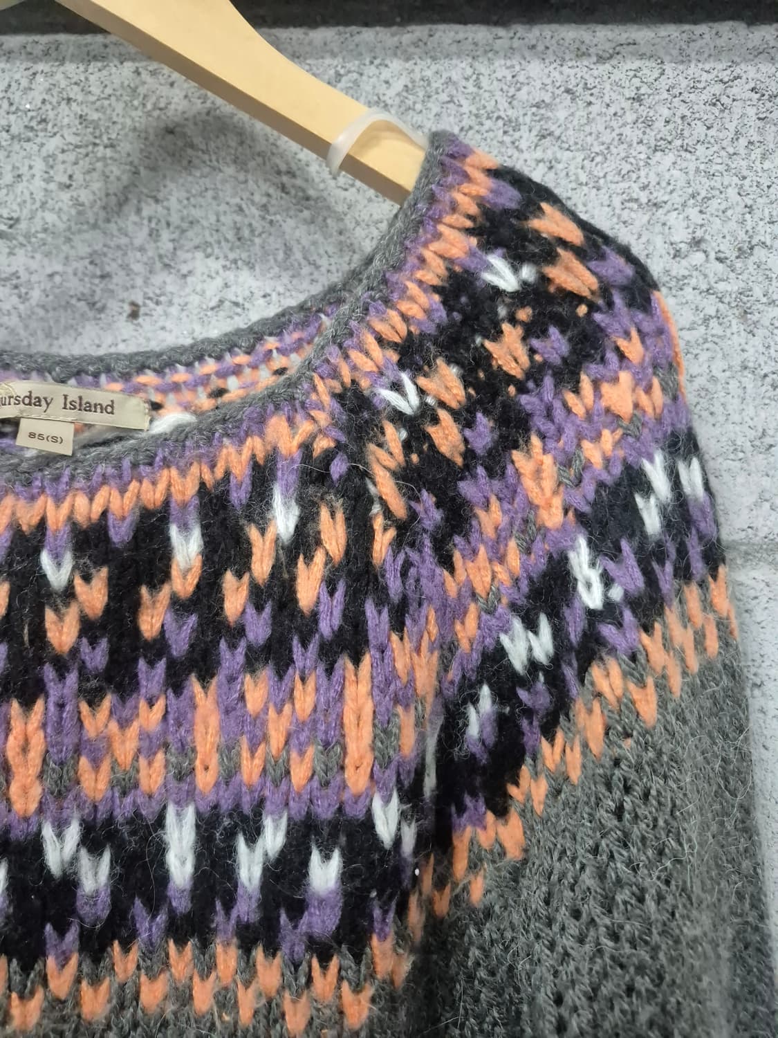 썰스데이아일랜드  니트  상품이미지4