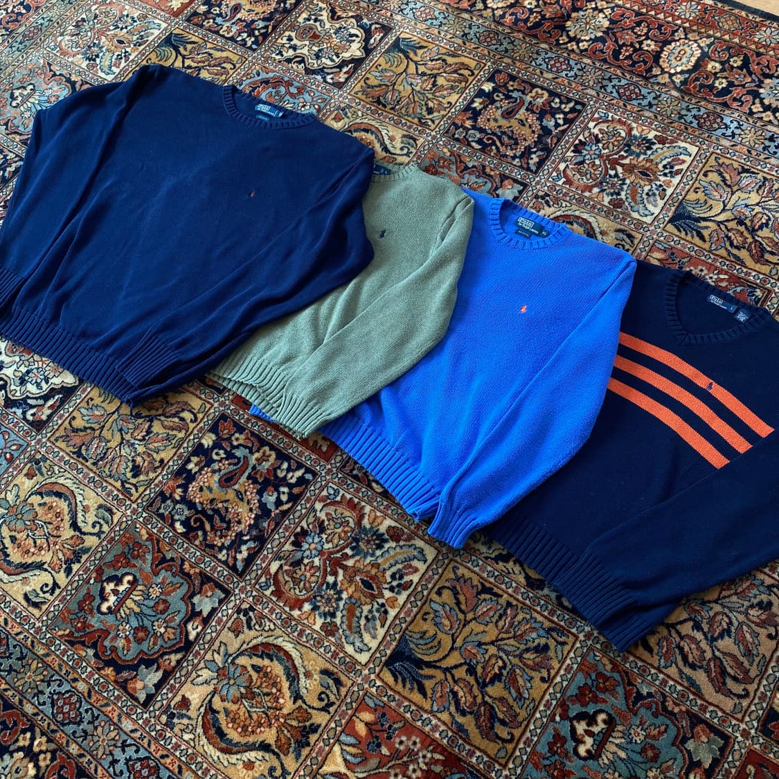 🌊Polo cotton knit V-neck 상품이미지5