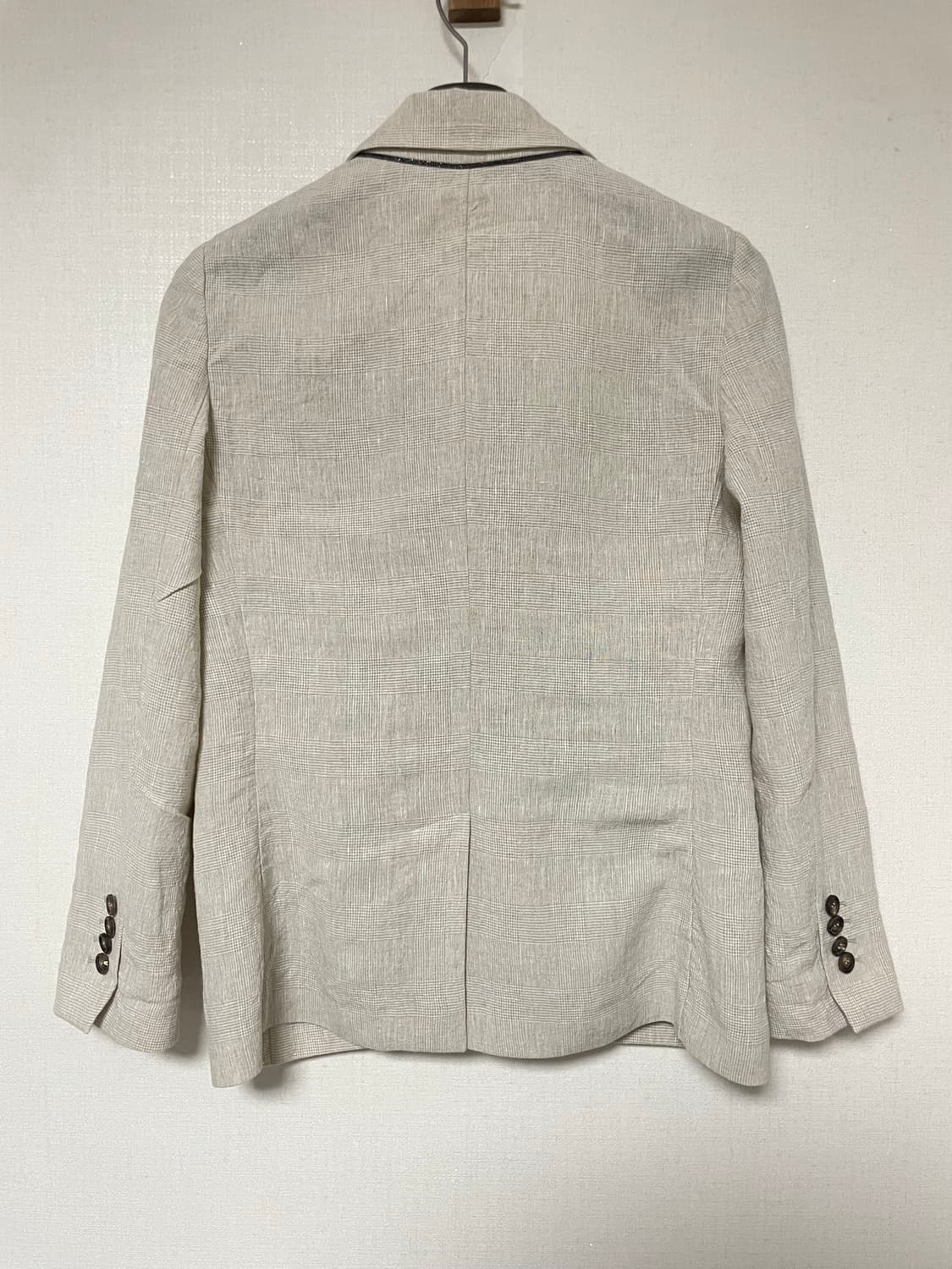 Brunello Cucinelli 린넨 더블 자켓 40 정품 상품이미지2