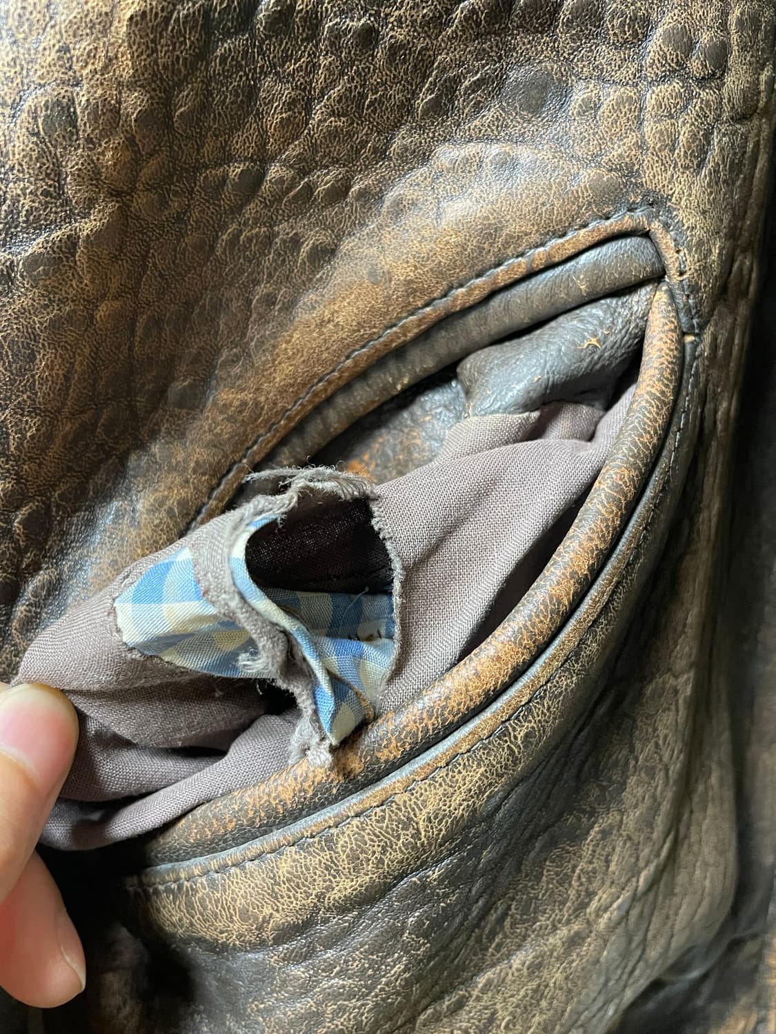 90’s 아비렉스 아이콘 레더자켓 상품이미지8