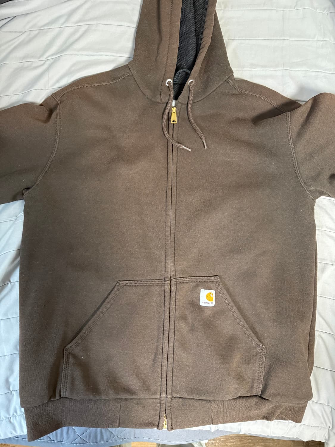 칼하트 써멀 후드집업 다크브라운 M 상품이미지1