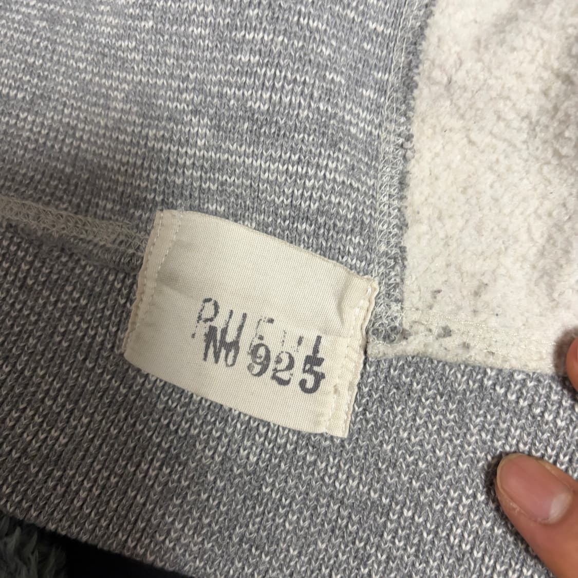 [ Ruehl No.925 ] - 그레이 후드집업  상품이미지8