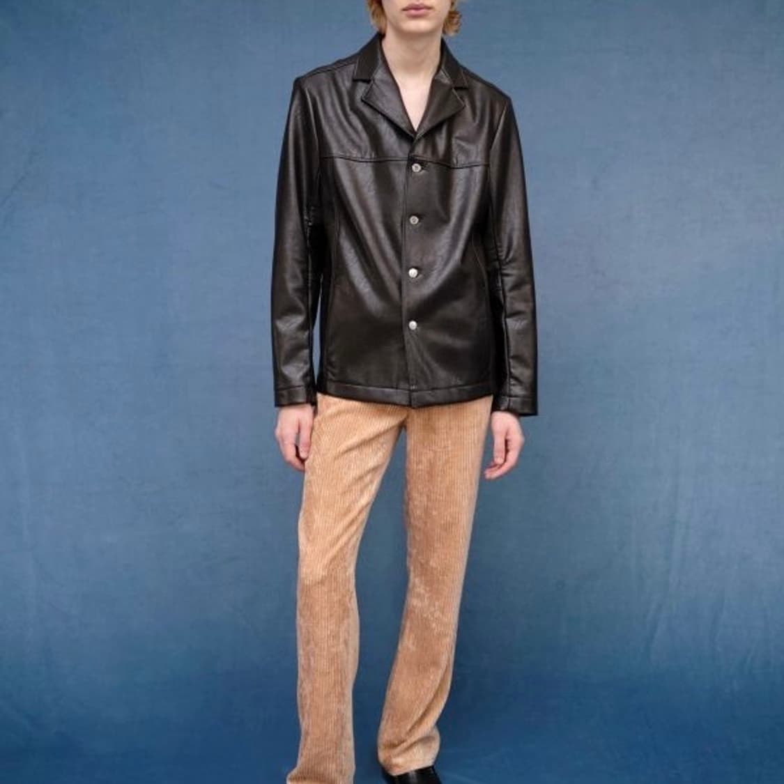 sefr 세퍼 레더자켓 브라운 상품이미지2