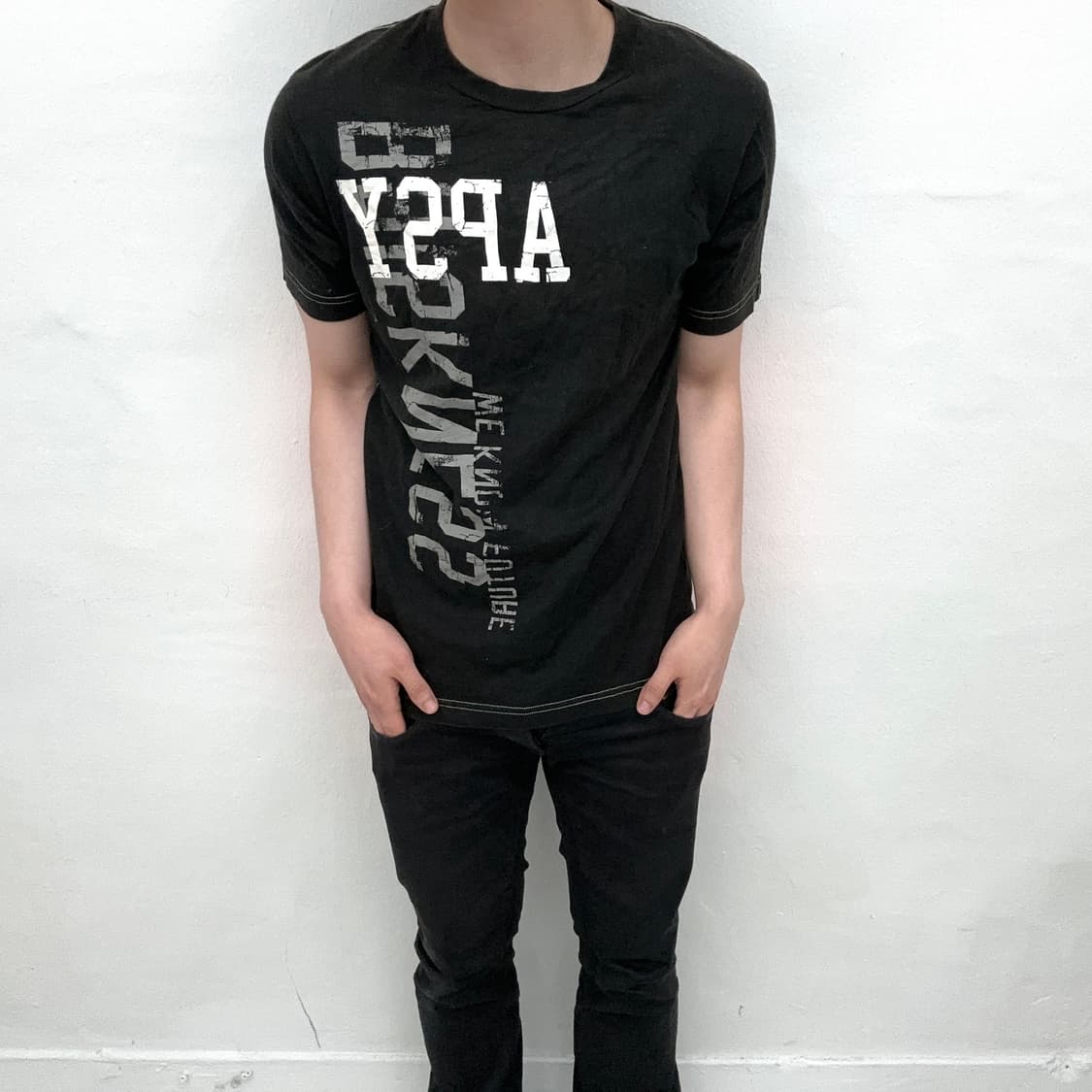lettering short sleeve 상품이미지1