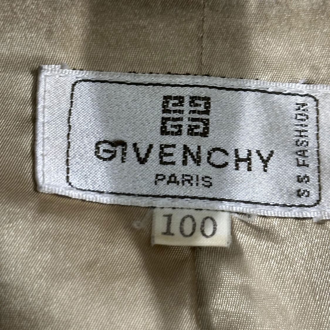 지방시 레트로 브라운 스웨이드 니트 자켓 (L) 상품이미지6