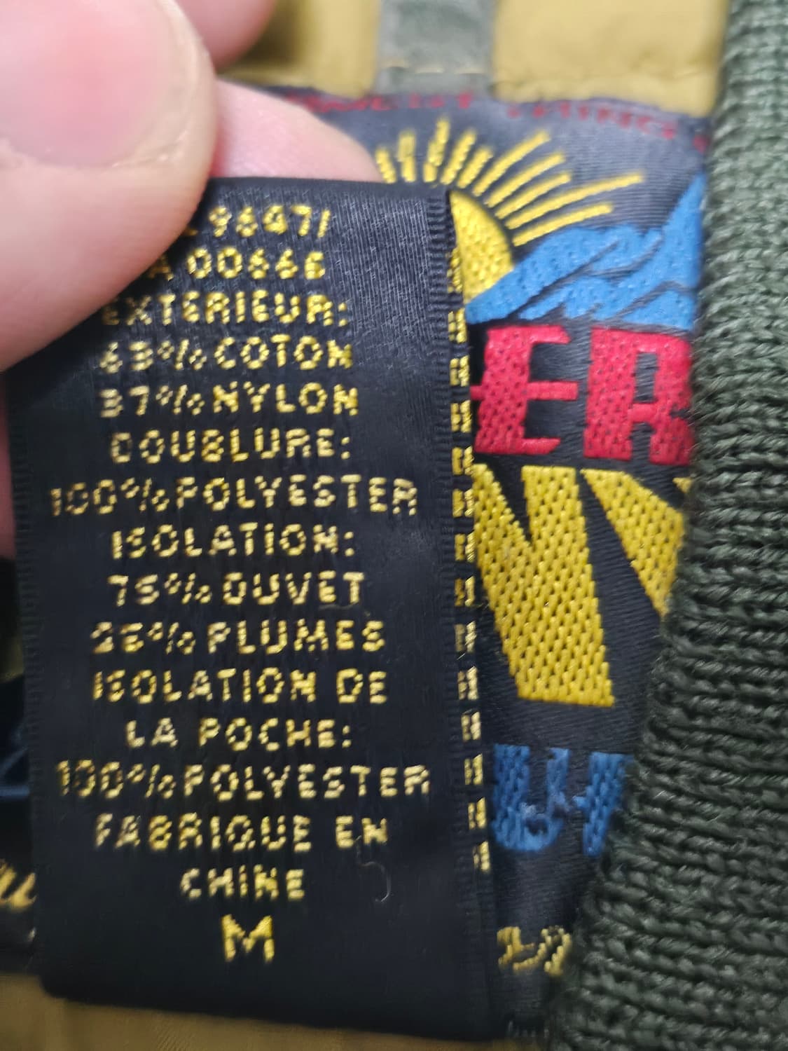 에디 바우어 1936 스카이라이너 복각 다운 재킷 M 상품이미지3