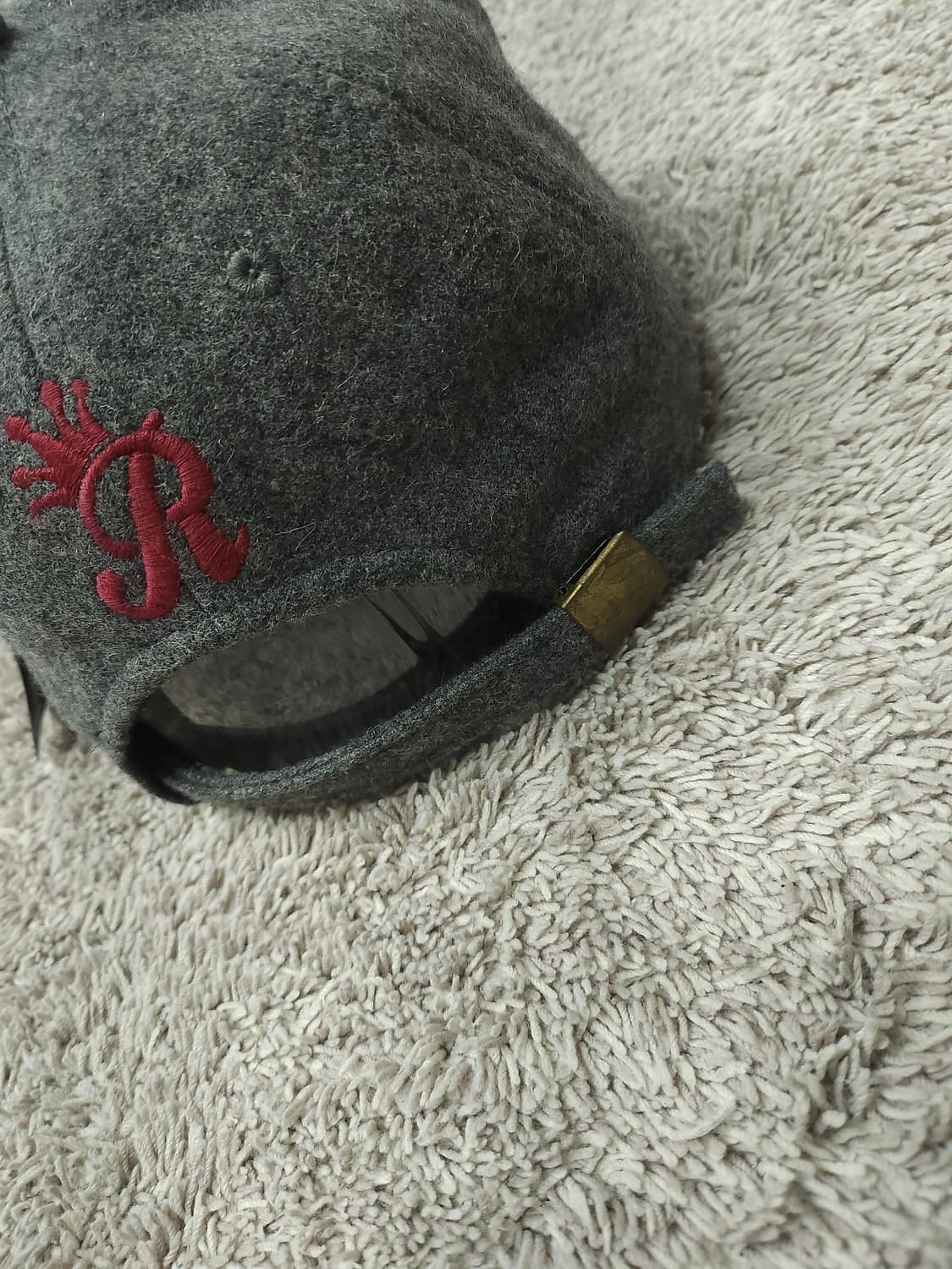 팀메이저 로얄크라운 울 혼방 볼캡 모자 새제품 상품이미지6