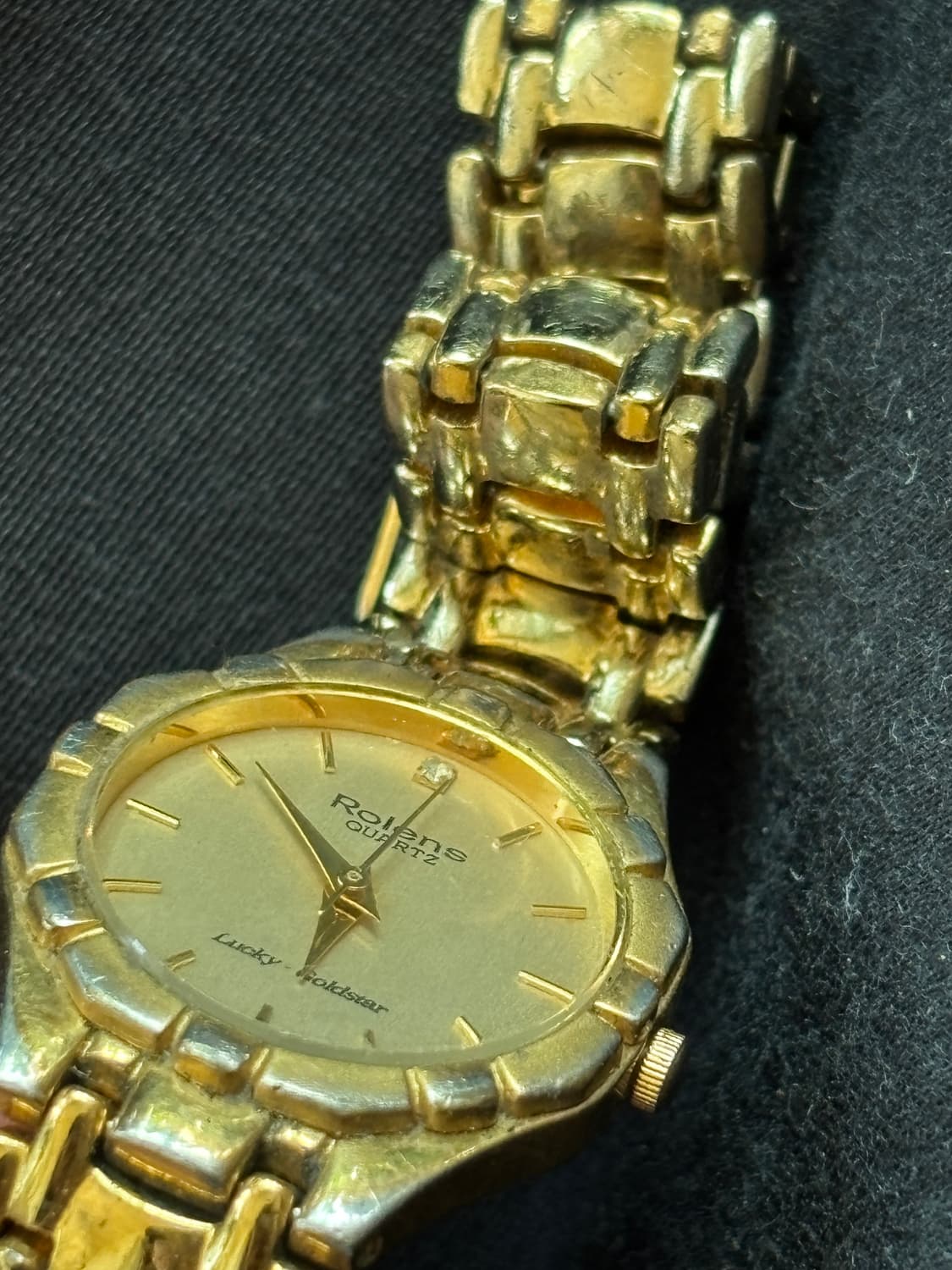 vintage rolens quartz metal watch 상품이미지2