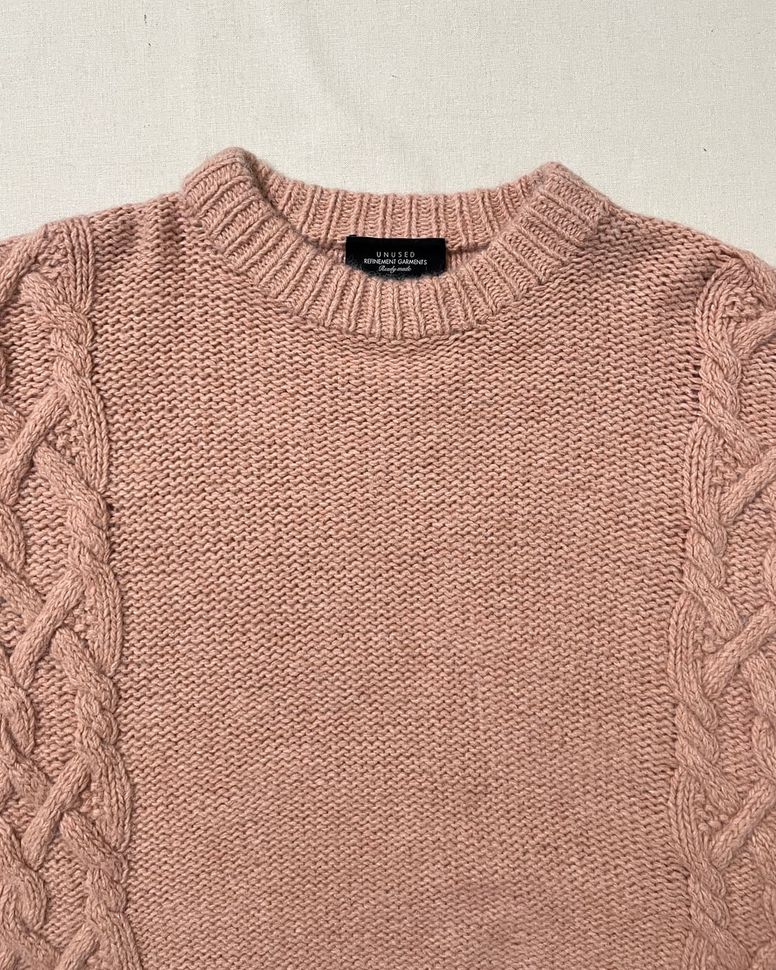 언유즈드 21aw 핸드 니트 스웨터 unused  상품이미지5