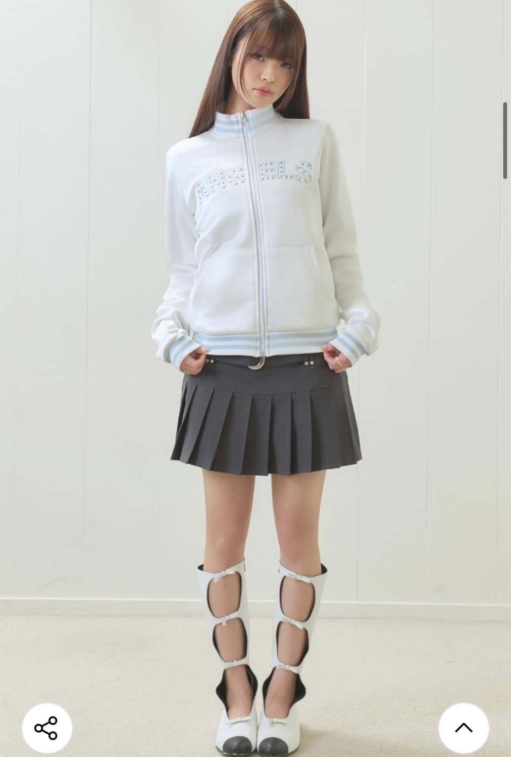 (새상품) 러브이즈트루 엔젤스 트레이닝 집업 상품이미지3