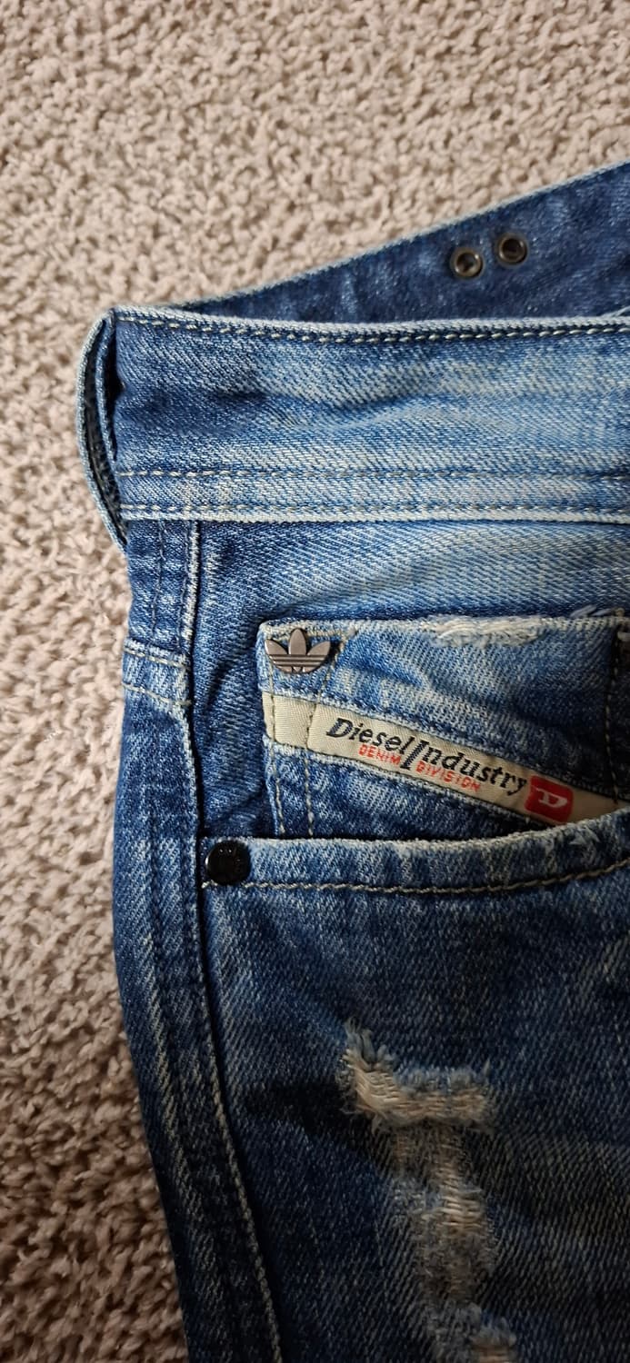 디젤 x 아디다스 콜라보 디스트로이드 데님 28 상품이미지5