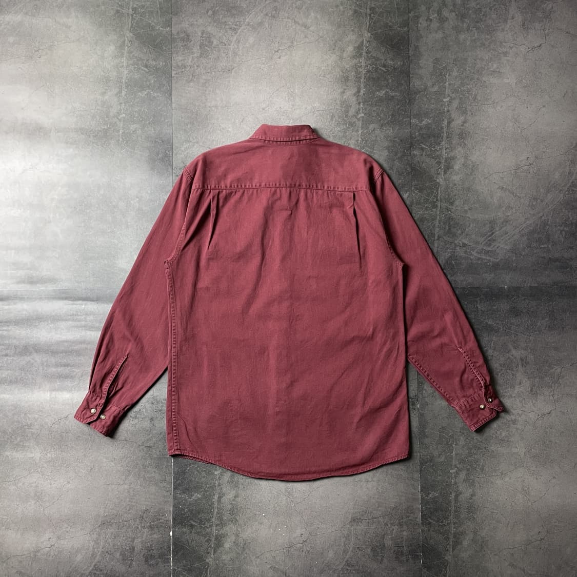 WRANGLER 랭글러 빈티지 플랩포켓 와인 코튼 셔츠 A00593 상품이미지7