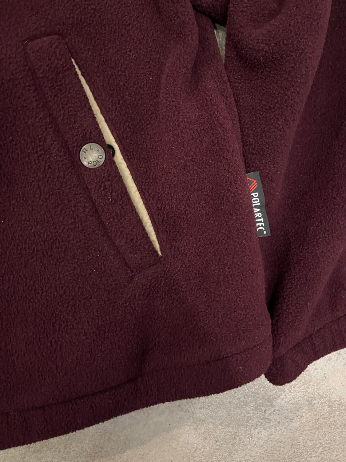 빈티지 랄프로렌 폴로 폴라텍 상품이미지3