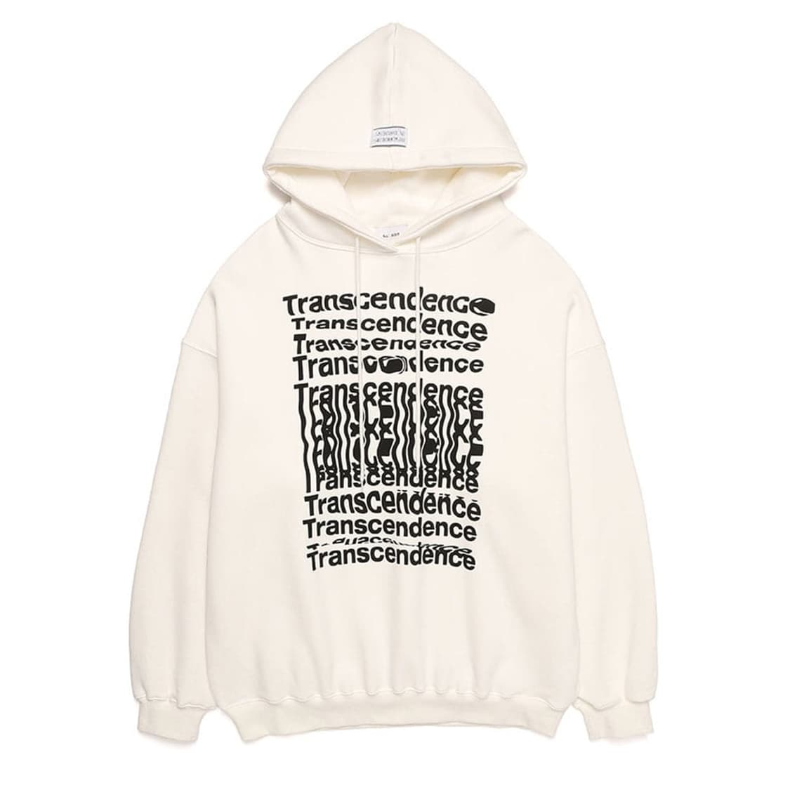 일레딧 화이트 후드티 상품이미지1