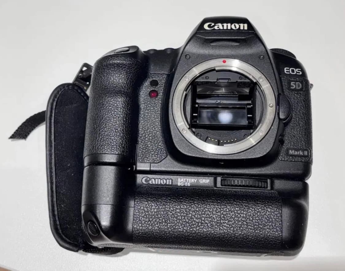 캐논 EOS Mark ll 세로그립 포함 카메라 dslr 상품이미지1