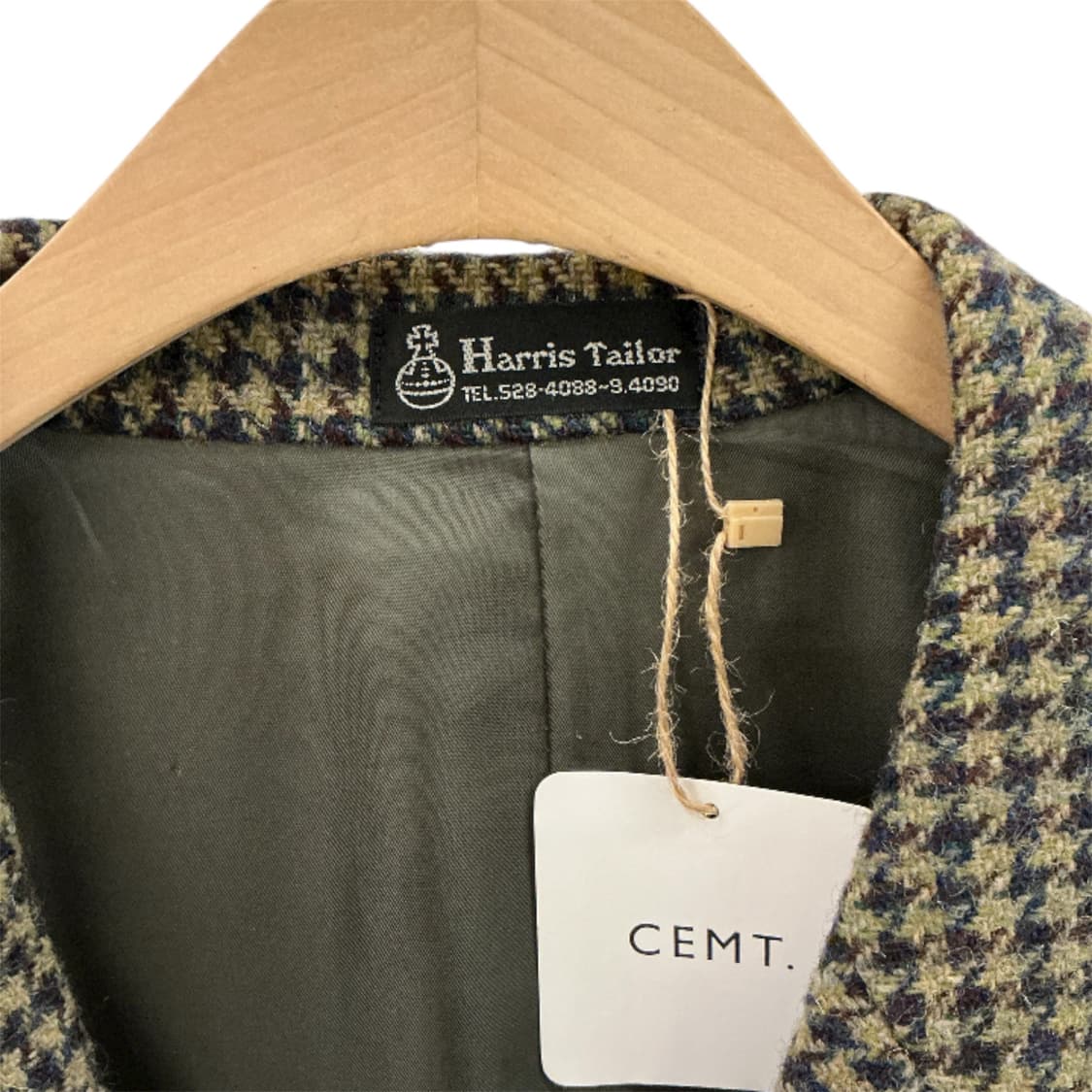 해리스 트위드 블레이저 자켓 상품이미지2