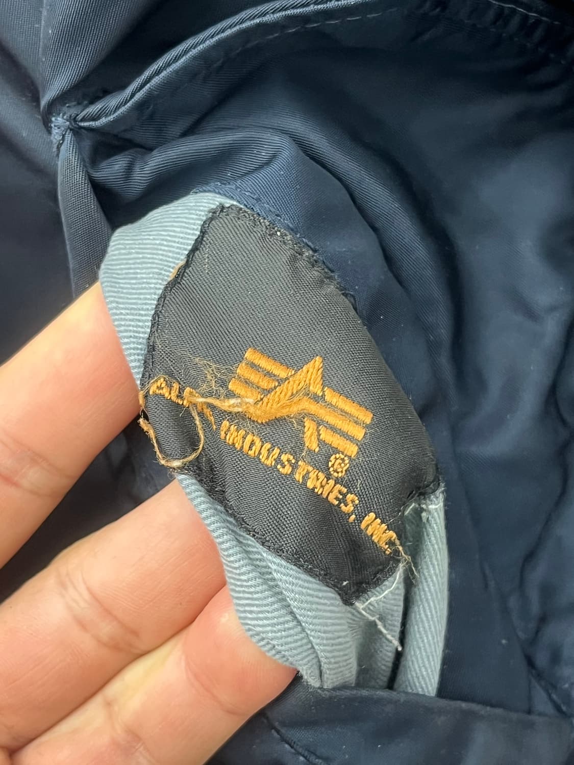 M) ALPHA INDUSTRIES FLIGHT JACKET 상품이미지4