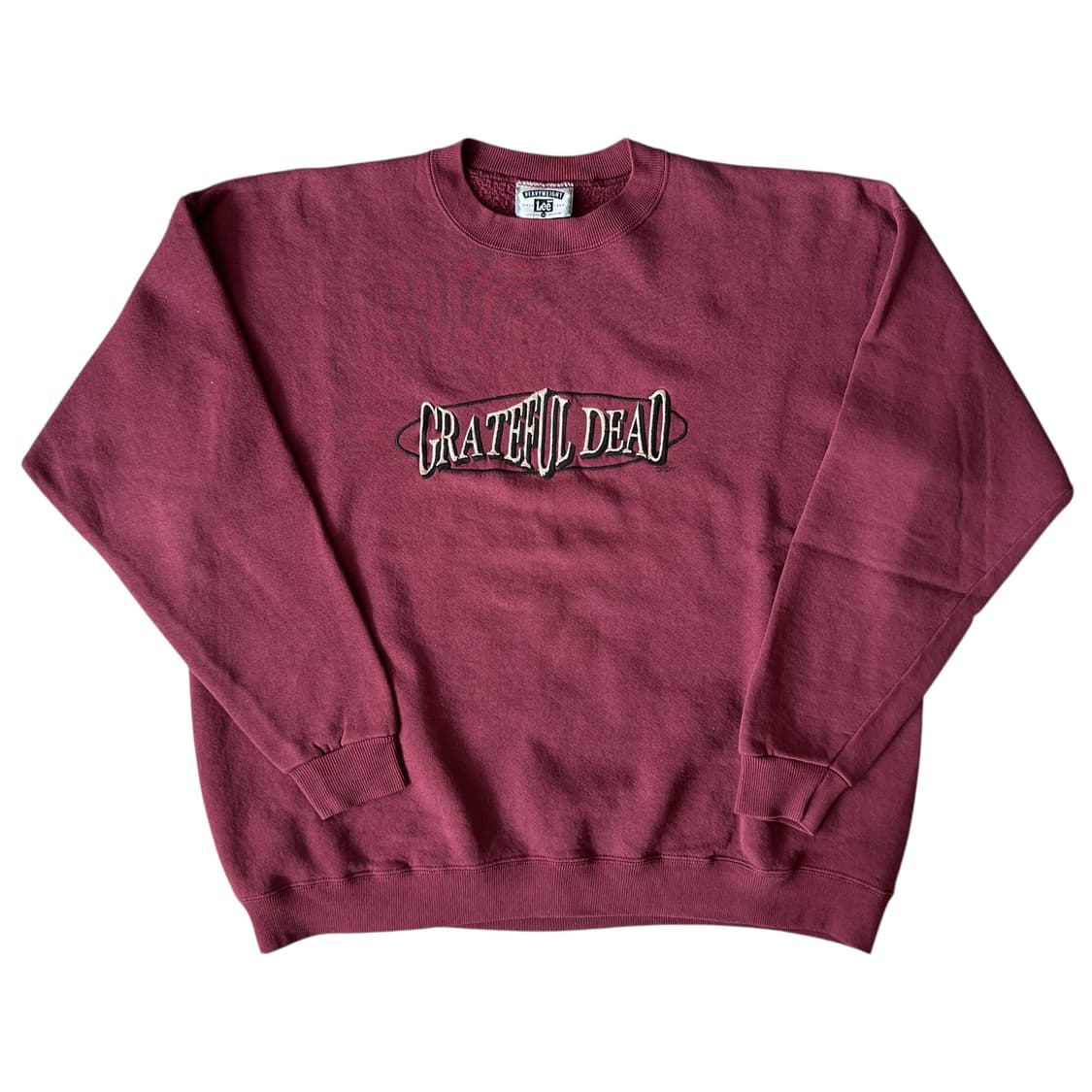 빈티지 90s GRATEFUL DEAD 로고 자수 스웻 상품이미지1