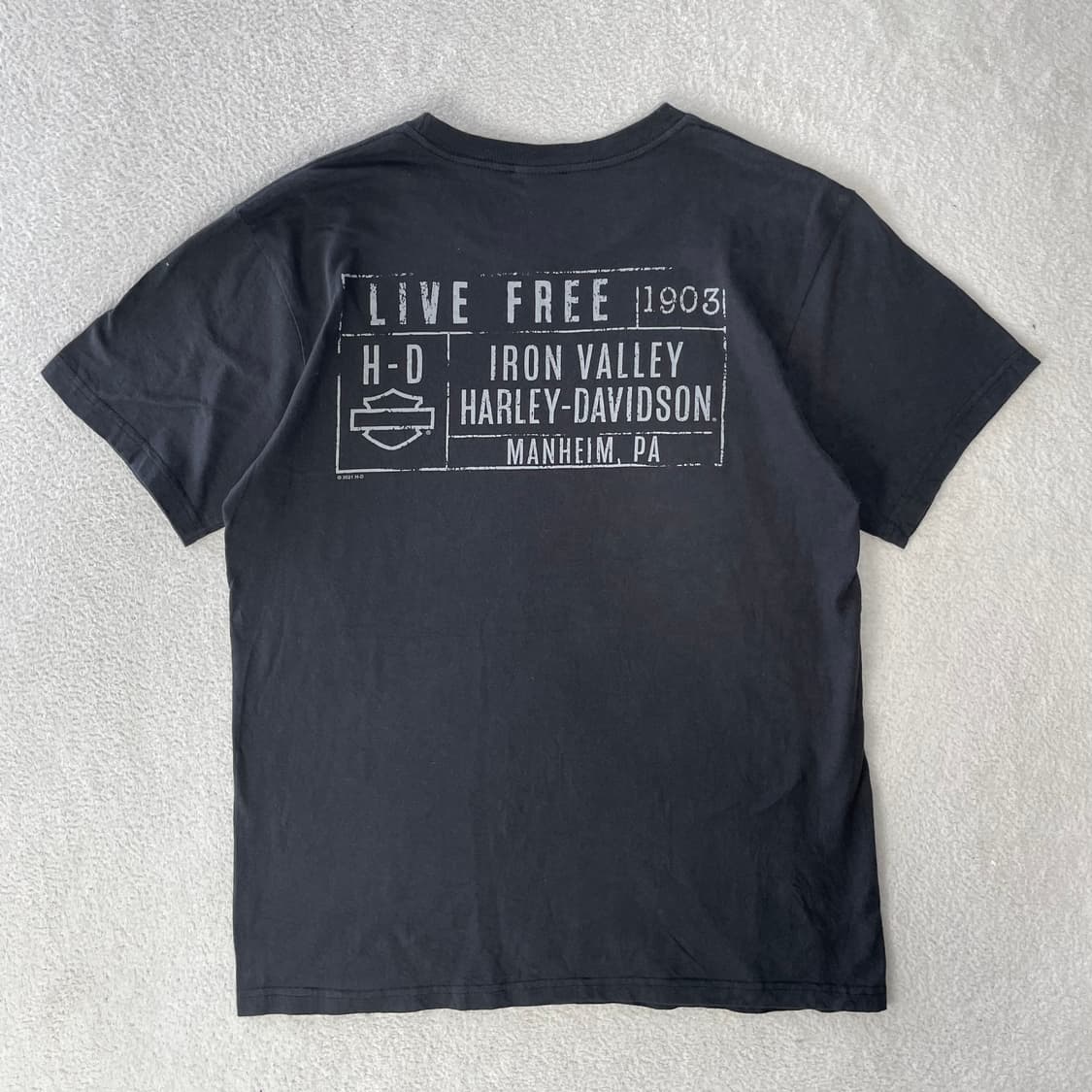 할리데이비슨 반팔티셔츠 상품이미지2