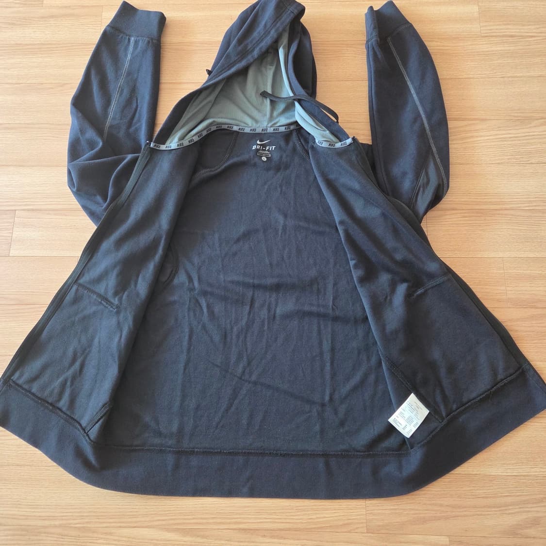 나이키 드라이핏 후드집업 네이비 L 상품이미지7
