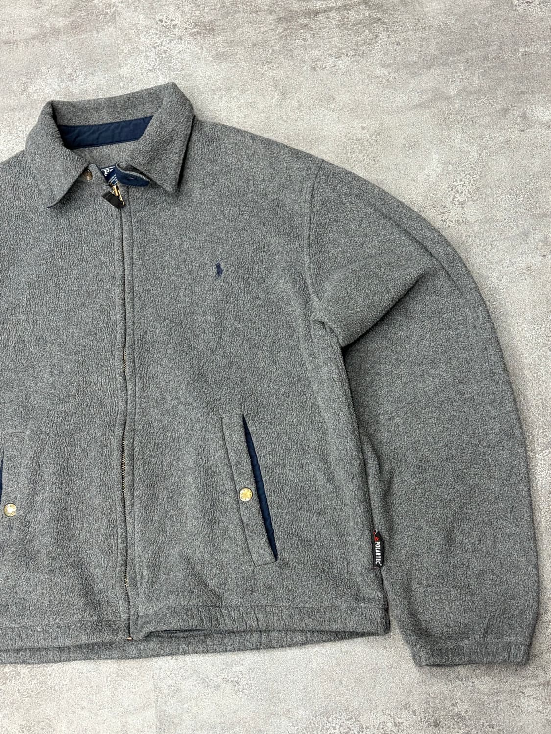 폴로 랄프로렌 그레이 플리스 자켓 상품이미지5
