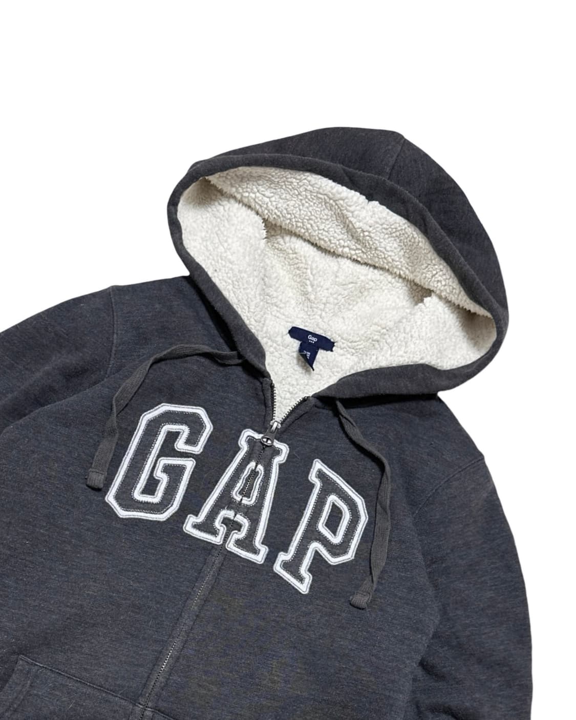 GAP 갭 안감 양털 후드집업 상품이미지4