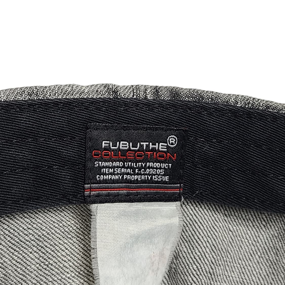 FUBU) 빈티지 푸부 그래피티 스노우 워싱 데님 캡 상품이미지5