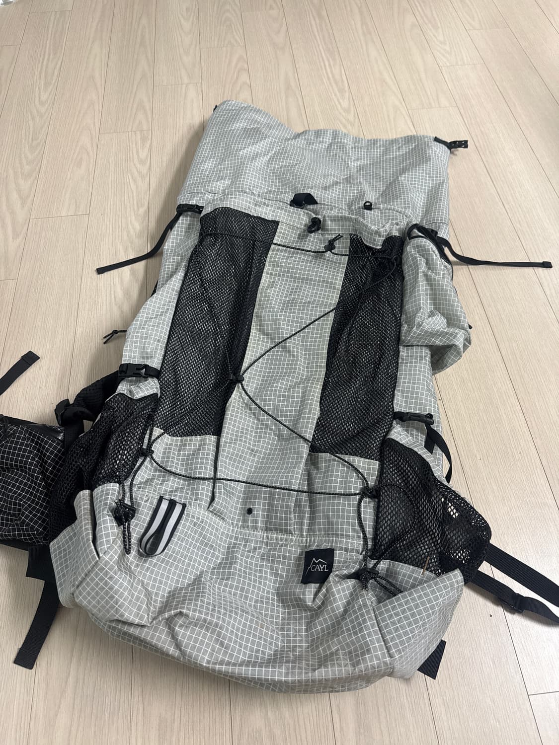 케일 cayl 태백2 (b-grid) 백패킹 배낭 grey ML 상품이미지1