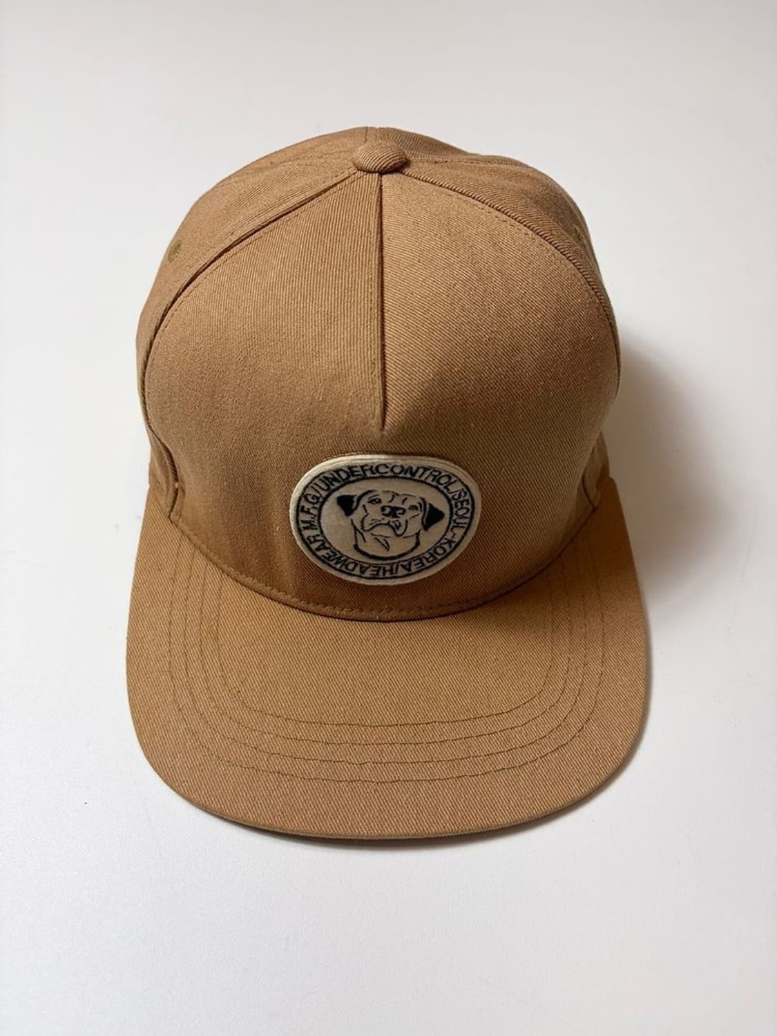 언더컨트롤 UNDERCONTROL 도그 자수 스냅백 Q1512 상품이미지1