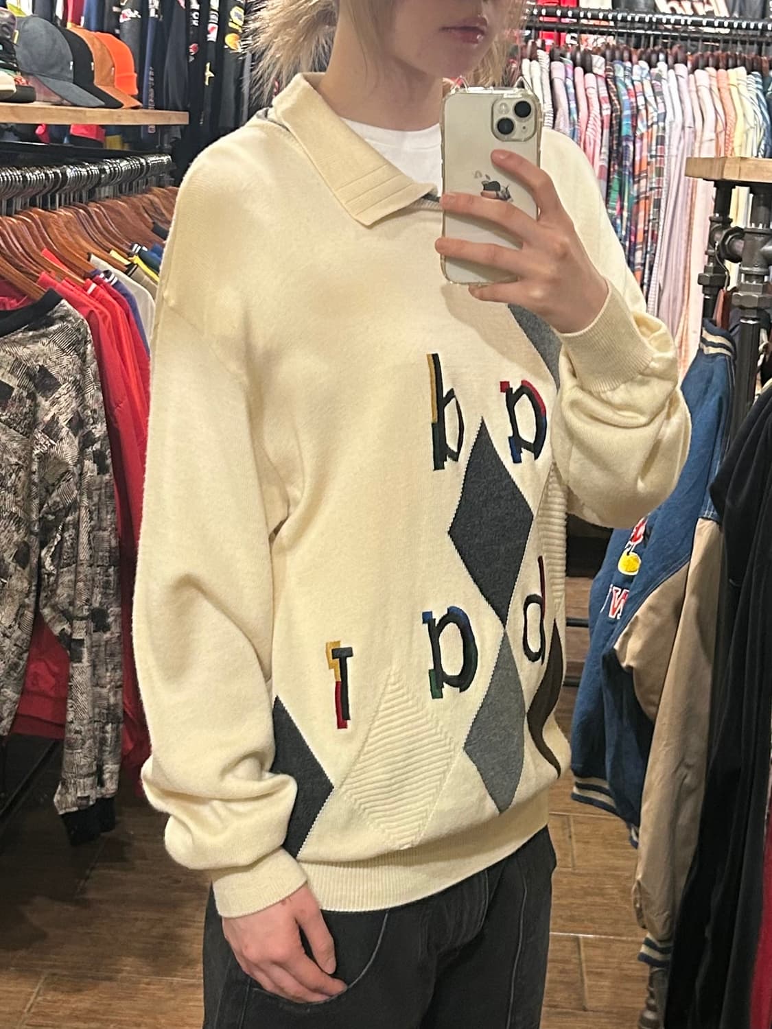 [HI] 아다바트 니트 베이지 상품이미지3