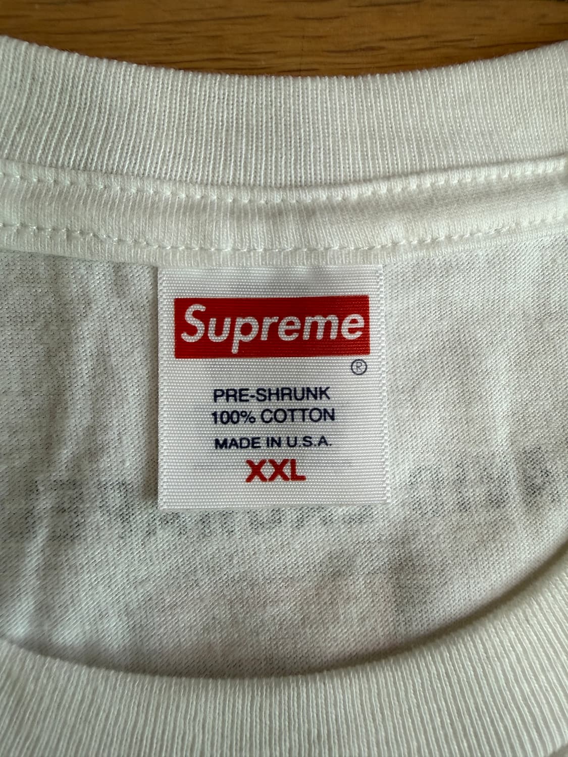 [XXL] supreme 슈프림 홀리 워 반팔 티셔츠 흰색 상품이미지3