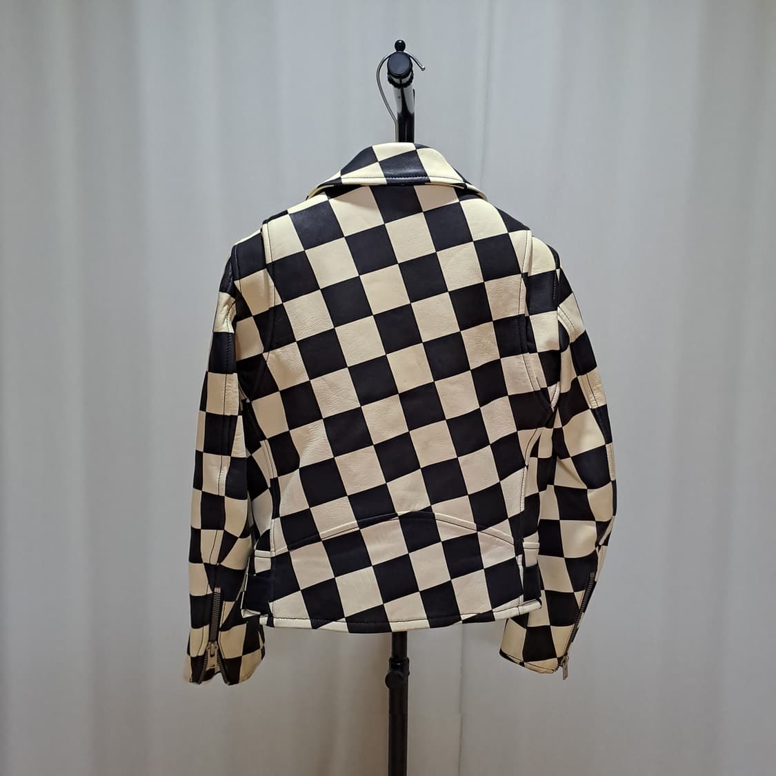 (여성) IRO 체커보드 양가죽 자켓 34 A902 상품이미지5
