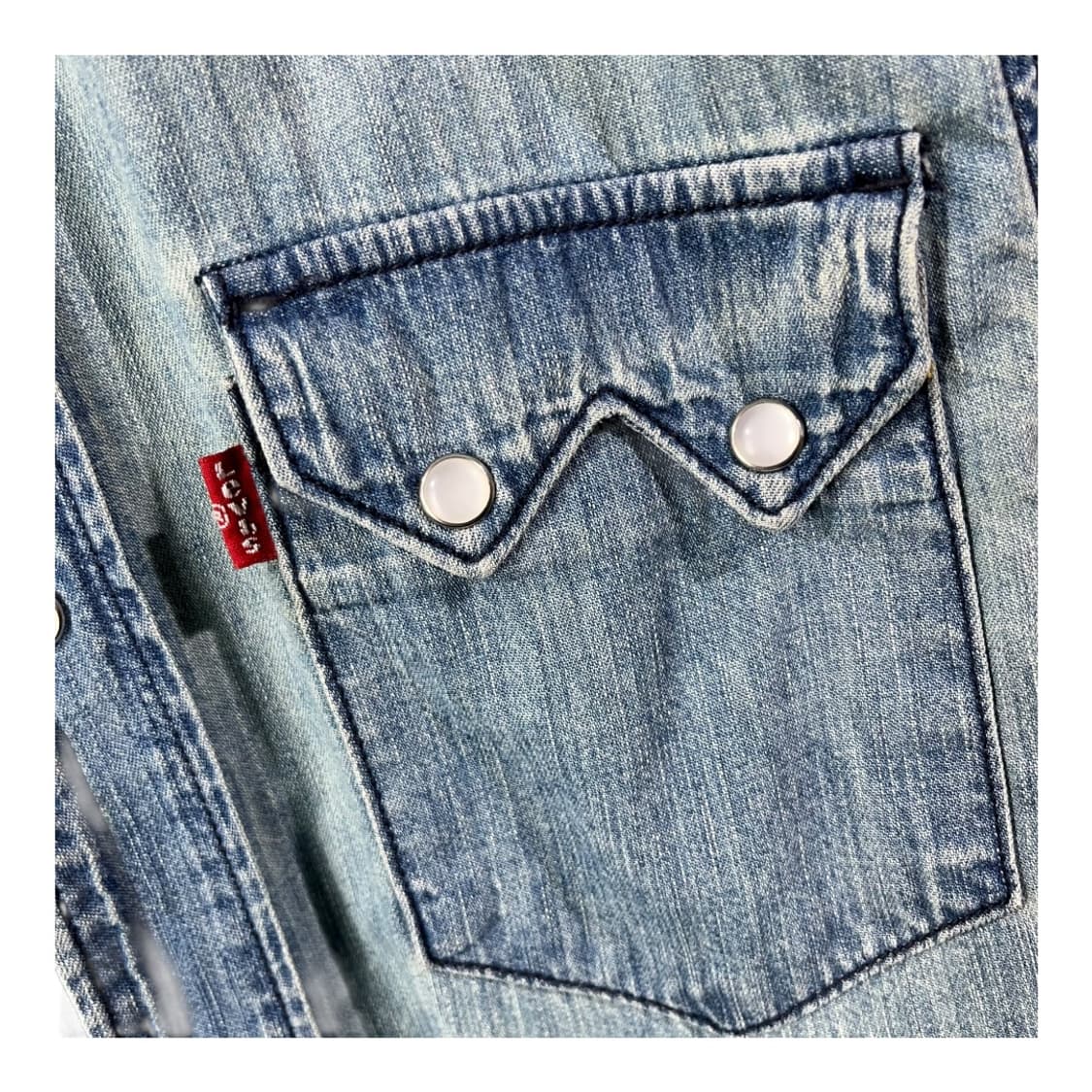 [Levi's] 리바이스 웨스턴 데님셔츠 상품이미지4