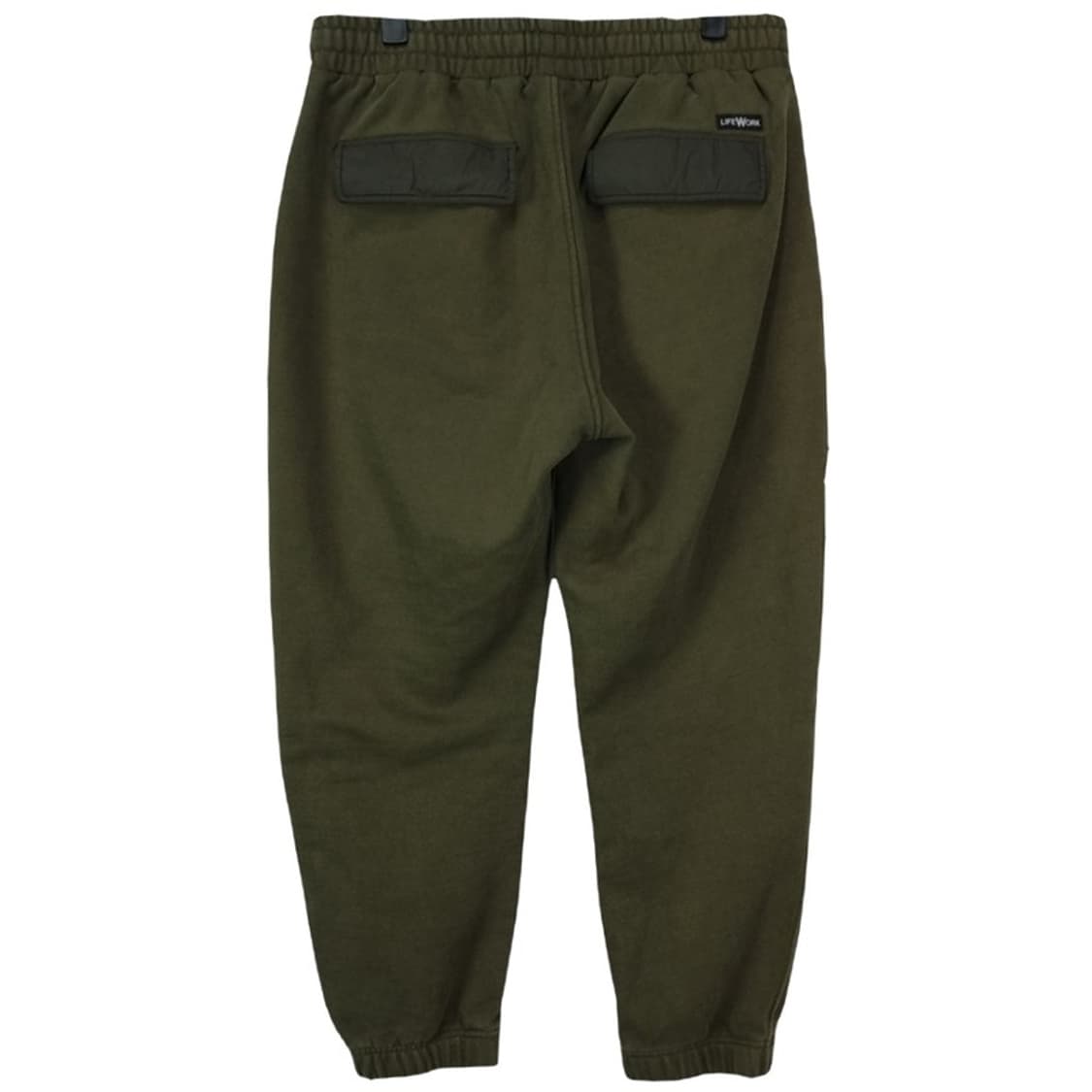 [라이프워크] 로고 자수 나일론 도킹 후드 조거 스웻 셋업 M18868 상품이미지5