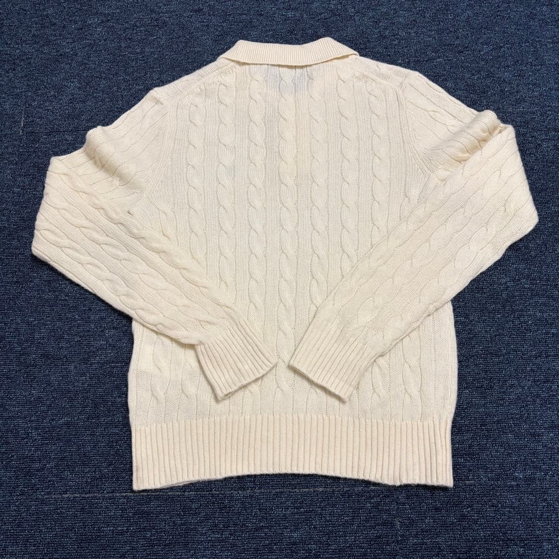 폴로 랄프로렌 울 캐시미어 꽈배기 니트 상품이미지8